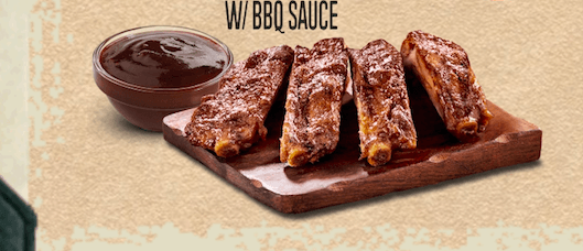 Entrecosto com molho BBQ