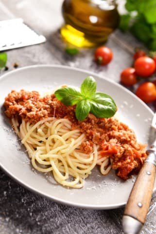 Esparguete à Bolonhesa