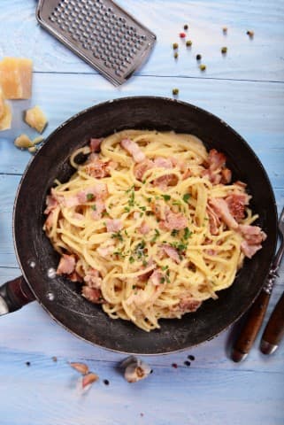 Esparguete Carbonara