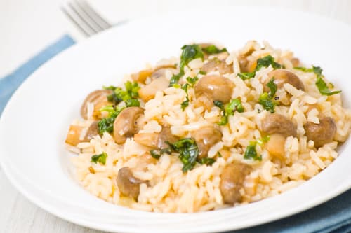 Risoto de Cogumelos