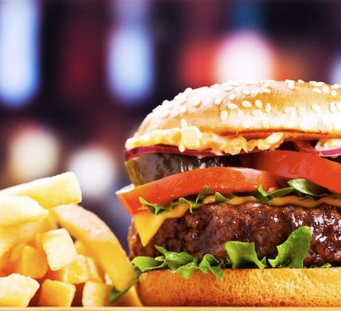 Hambúrguer de Frango